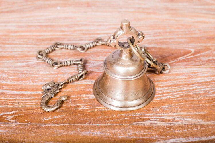 Campana de Bronce Colgante - Imagen 4