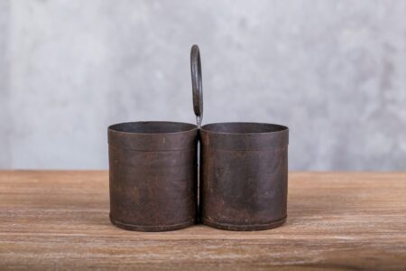Contenedor doble natural