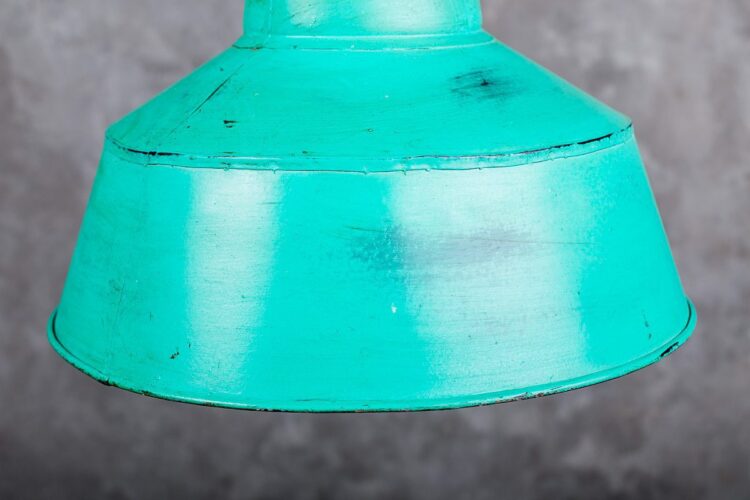 Pantalla para Lámpara metálica verde - Imagen 4