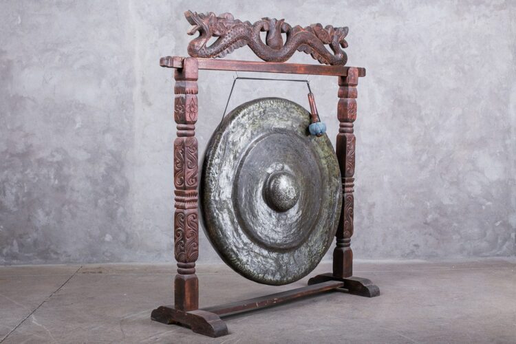Gong 1 metro con pedestal - Imagen 2