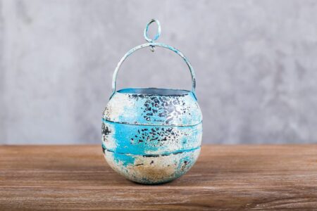 Contenedor plantero redondo