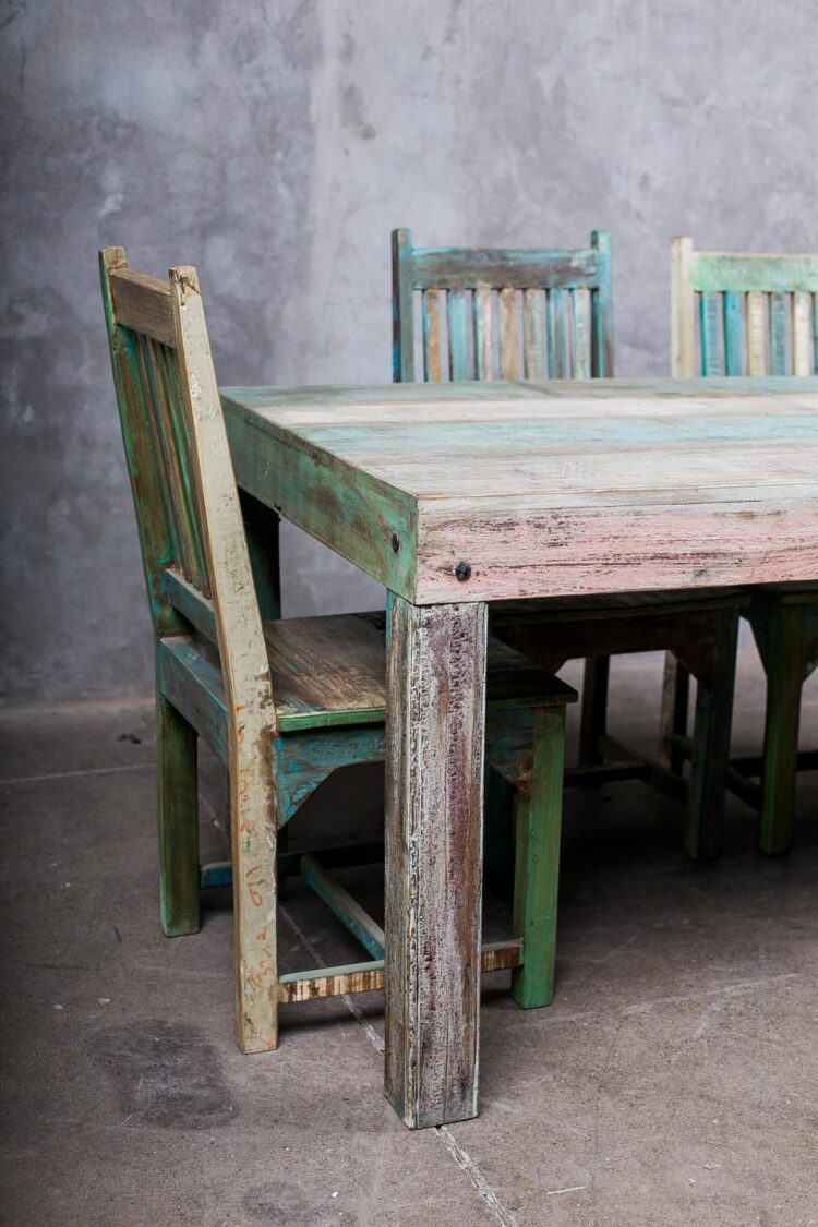 Mesa (fabricacion artesanal puede haber leves cambios de tonos - Imagen 7