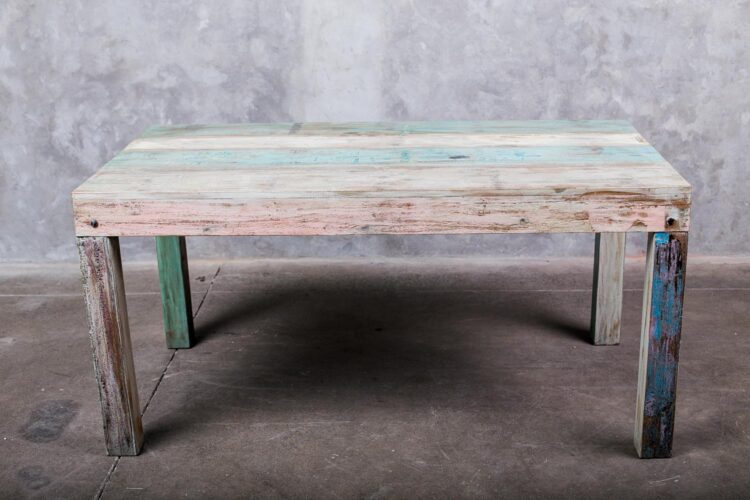 Mesa (fabricacion artesanal puede haber leves cambios de tonos - Imagen 4
