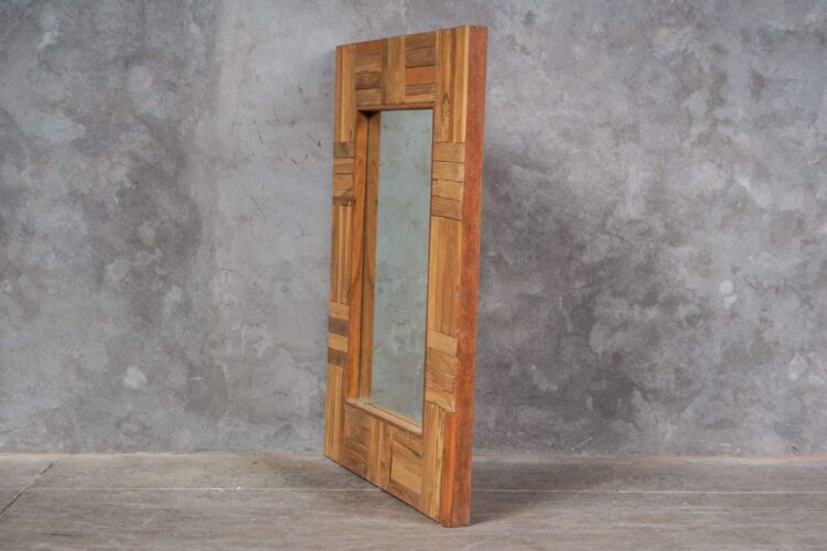 Espejo bloques de madera - Imagen 2