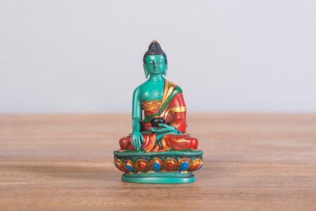 Buda de resina 15 cms. colores
