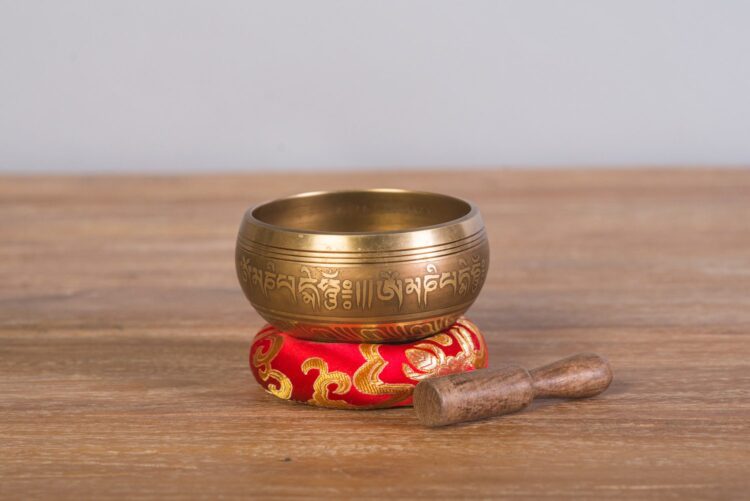 Cuenco tibetano 10 cms de diámetro - Imagen 2