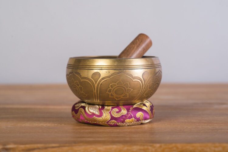 Cuenco tibetano 13 cms de diámetro