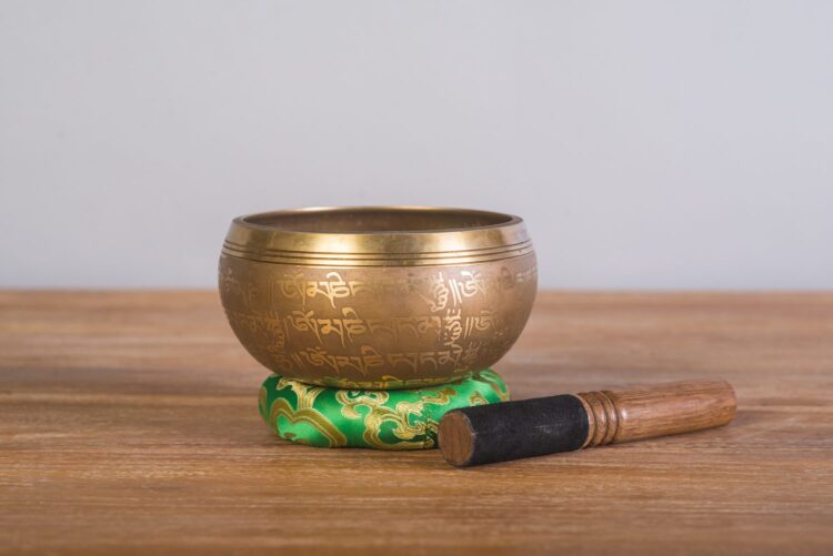 Cuenco tibetano 15 cms de diámetro - Imagen 2
