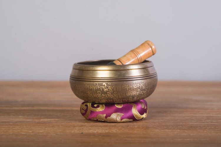 Cuenco tibetano 12 cms de diámetro