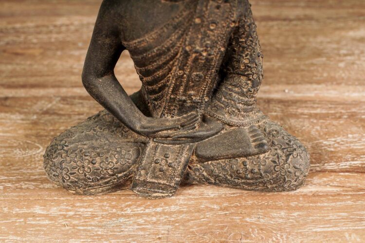 Figura Buda de Piedra Reconstituida - Imagen 5