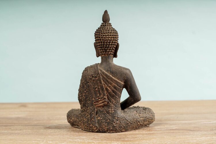 Figura Buda de Piedra Reconstituida - Imagen 3