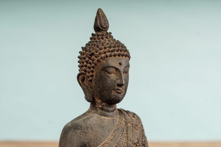 Figura Buda de Piedra Reconstituida - Imagen 4