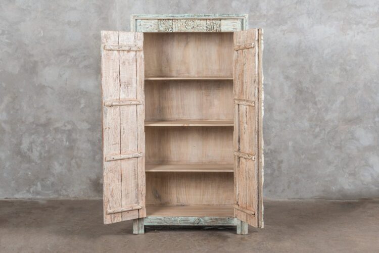 Alacena india de madera reciclada - Imagen 4
