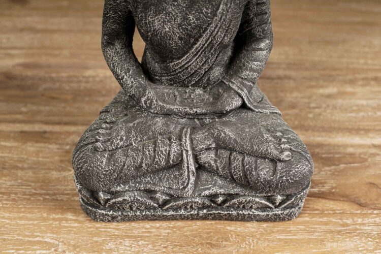 Figura Buda de Piedra Reconstituida - Imagen 3