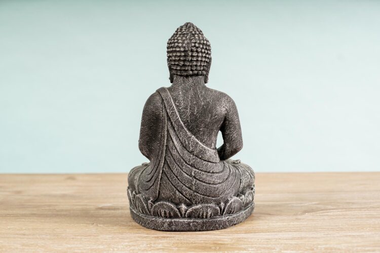 Figura Buda de Piedra Reconstituida - Imagen 4