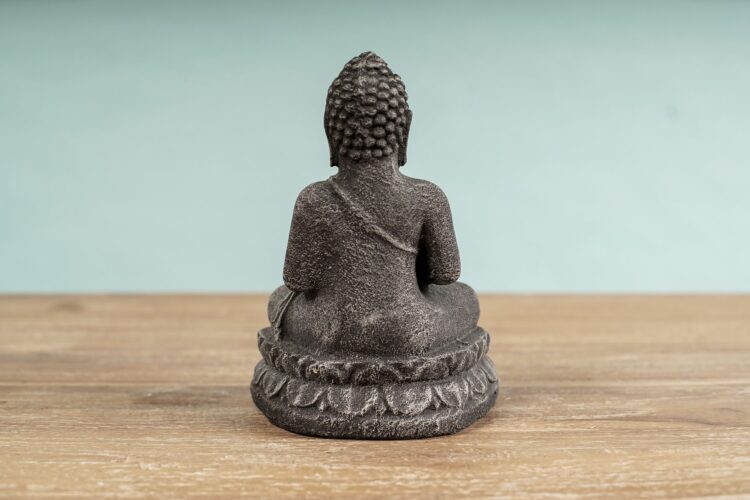 Figura Buda de Piedra Reconstituida - Imagen 4