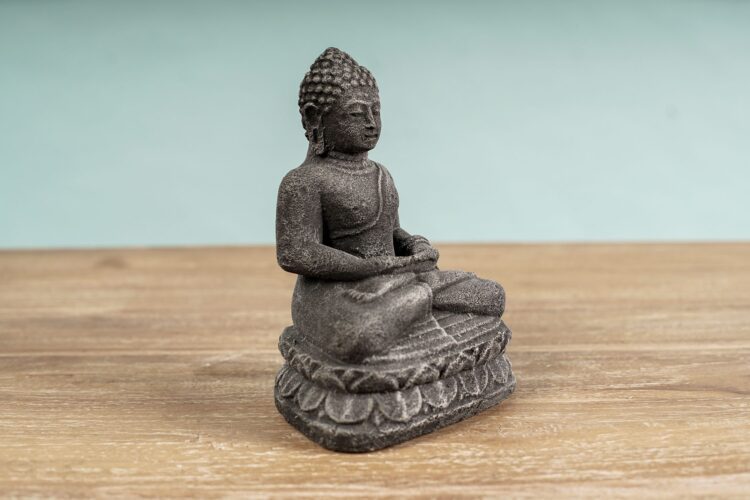 Figura Buda de Piedra Reconstituida - Imagen 5