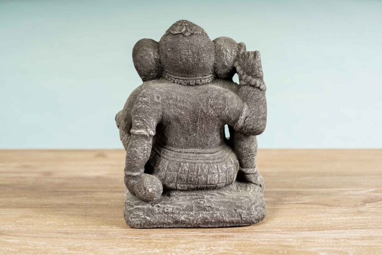 Figura Ganesh de Piedra Reconstituida - Imagen 4