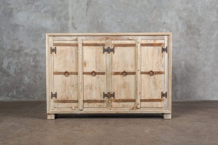 Buffet rústico madera y fierro