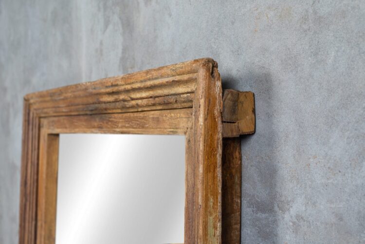 Espejo indio madera natural - Imagen 5