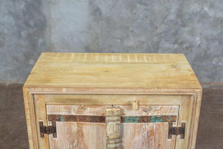 Mueble 2 puertas madera y fierro - Imagen 7
