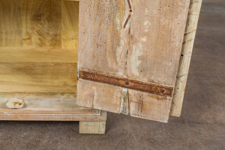 Mueble 2 puertas madera y fierro - Imagen 8
