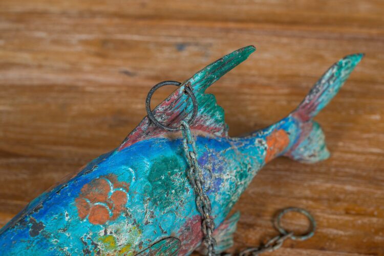 Pez colgante de metal A - Imagen 4