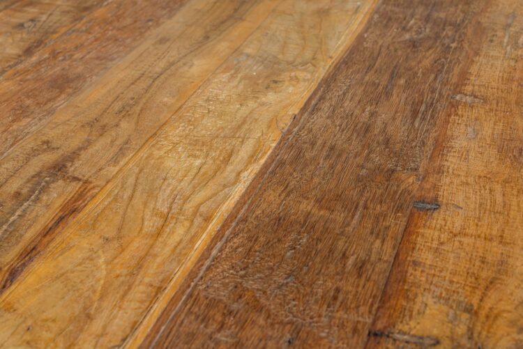 Mesa de fierro y madera - Imagen 4