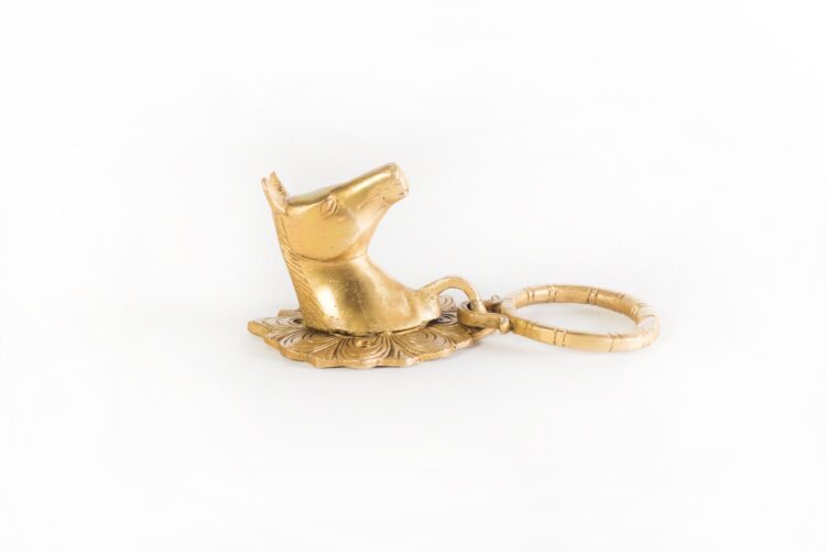 Tocapuerta de bronce caballo - Imagen 4