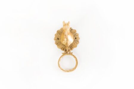 Tocapuerta de bronce caballo