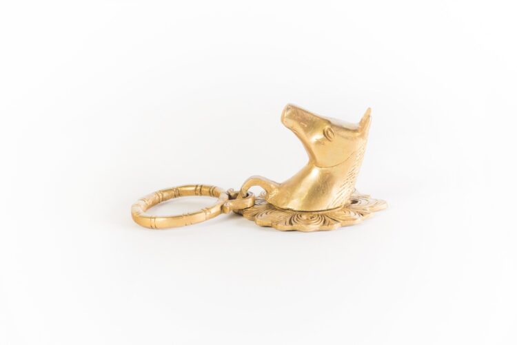 Tocapuerta de bronce caballo - Imagen 2