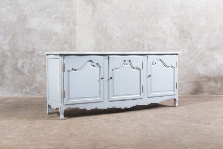 Buffet chino lacado gris - Imagen 3