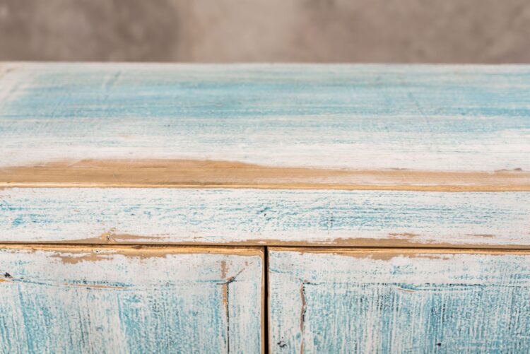 Buffet chino pintura decapada - Imagen 5