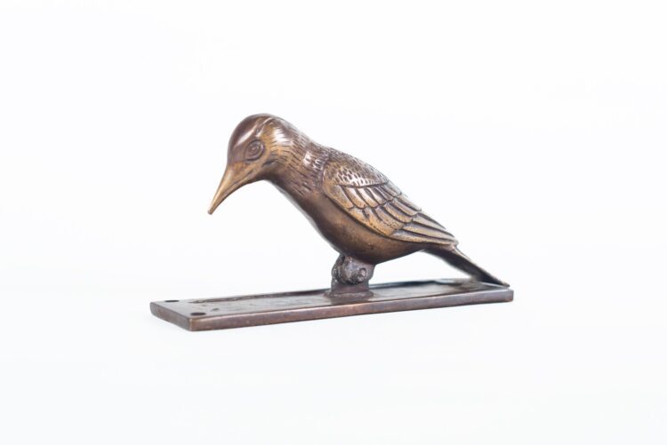 Tocapuerta de bronce pájaro - Imagen 3