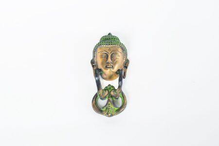 Tocapuerta de bronce buda