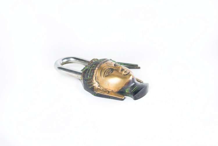 Candado tallado Buda - Imagen 6