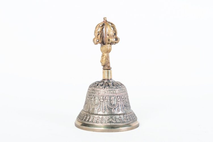 Campana tibetana 13 cms alto - Imagen 4