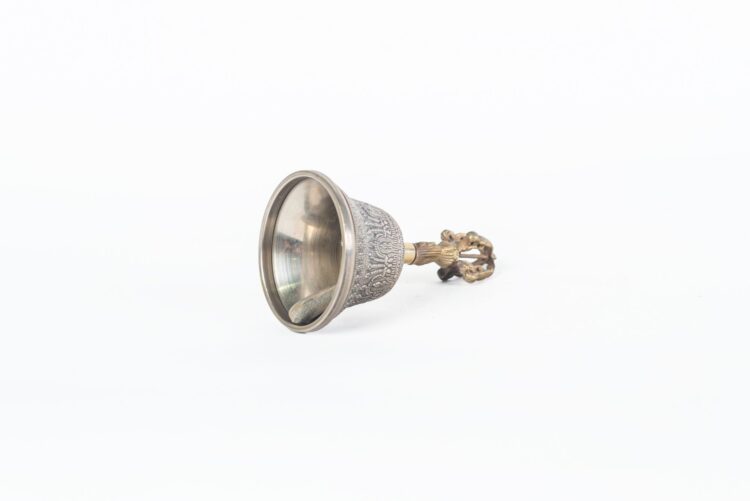 Campana tibetana 13 cms alto - Imagen 2
