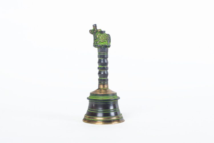 Campana Vaca en bronce - Imagen 2