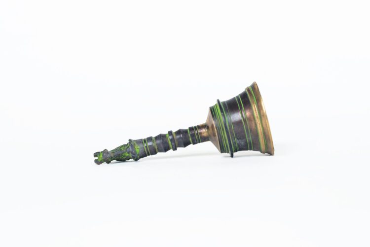 Campana Vaca en bronce - Imagen 7