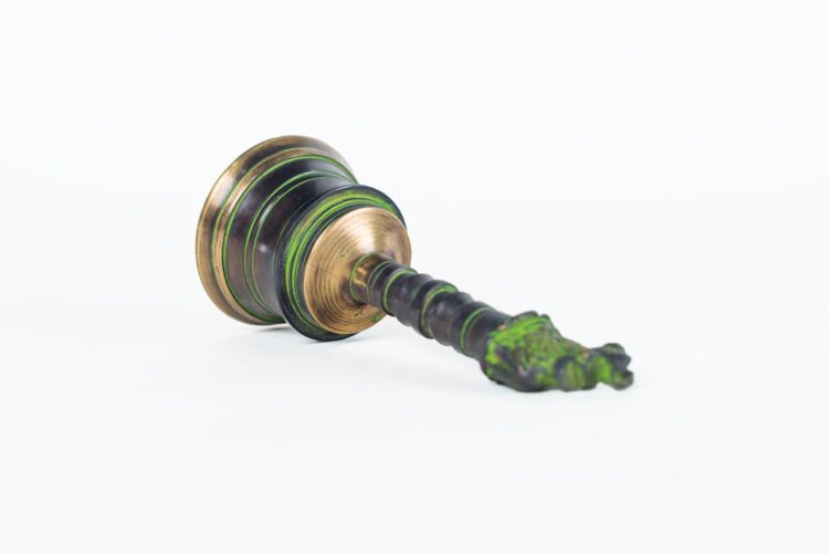 Campana Vaca en bronce - Imagen 6