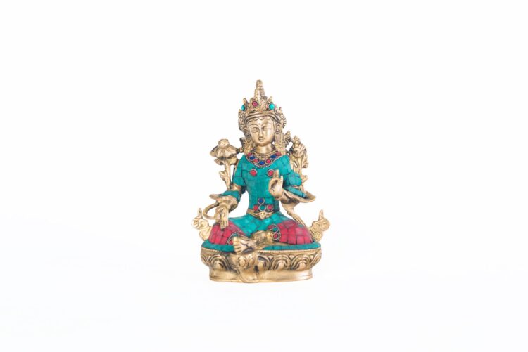Tara en bronce y piedras