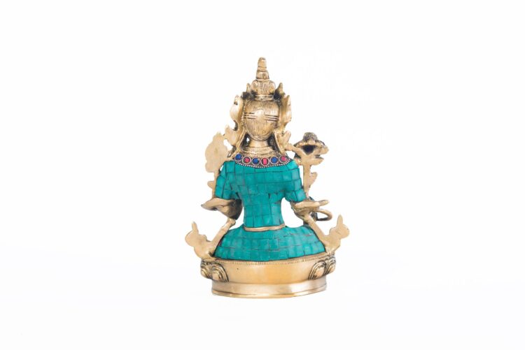 Tara en bronce y piedras - Imagen 3
