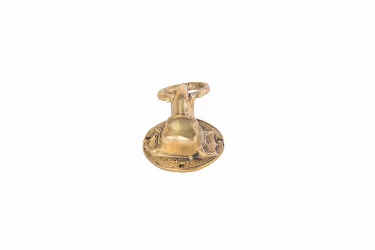 Tocapuerta de bronce elefante - Imagen 5
