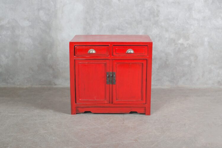 Mueble lacado Color Rojoy Color Negro) - Imagen 9