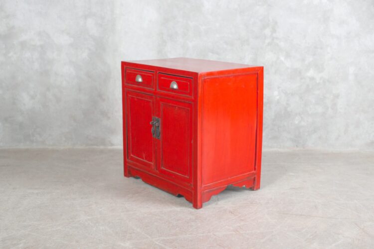 Mueble lacado Color Rojoy Color Negro) - Imagen 3