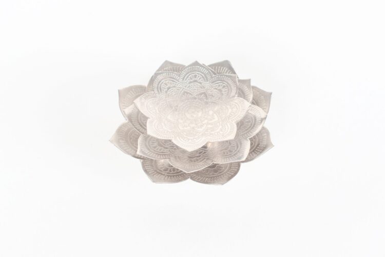 Porta velas flor de loto 3 tamaños - Imagen 3