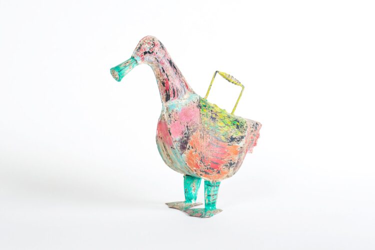 Regadera pato de metal - Imagen 5
