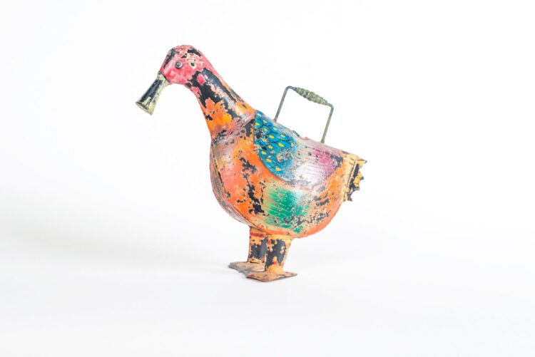 Regadera pato de metal - Imagen 2