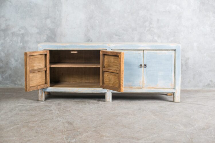 Buffet chino decapado-gris - Imagen 2